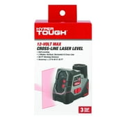 Hyper Tough 12V Cordless Cross-line Laser Level with 1.5Ah Battery and Charger