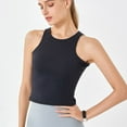 thumbnail image 4 of Giftesty Tank Tops for Women Clearance Women's 2024 Sports Fitness Yoga Wear Sports Round Neck Camisole, 4 of 5
