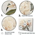 thumbnail image 3 of Designart "Beige Blossom Tranquility I" Rhododendron Wall Art Living Room, 3 of 7