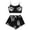 H1-Dark Gray787, variant on Puliio Womens Halloween Pajamas Sets Ghost Print Sleeveless Camisole with Shorts Nightwear Pajama Sleepwear Set