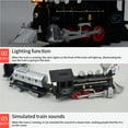 thumbnail image 3 of Langgg Simulated Retro Track Train Set Electric Train Sets with Light and Sound Christmas Toy Gift, 3 of 6