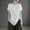 White, variant on Tittly T Shirts for Women Spring Tops for Women Women's Sense Of Design T Shirts Short Sleeve Solid Tops Casual Summer Tees Tshirts Shirts Basic Tees Black L