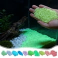 thumbnail image 7 of Glow in The Dark Sand for Aquarium, 3-5mm Fluorescent Gravel for Fish Tank Landscaping, Luminous Decorative Stones for Vases and Borders, Night Glowing Particles for Plants, 1 Pack, 7 of 7