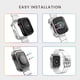 thumbnail image 5 of Pulseras transparentes Apple Watch Band 42mm 44mm 45mm, Crystal Transparent Soft Silicone Sport Band iWatch para Apple Watch 8/7/SE/6/5, 5 of 5