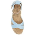 thumbnail image 5 of Journee Womens Lyddia Espadrille Flat Sandals, Widths Available, 5 of 9