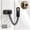 Black, variant on Silver Door Chain Security Latch Guard, Spring Press Anti-Theft Door Lock Chain, Heavy Metal Door Safety Chain for Bedroom, Rental House, Hotel Room Doors