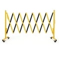 thumbnail image 2 of Yesfashion Metal Expandable Barricade, 11FT Folding Security Gate, Retractable Driveway Gate, Folding Safety Barricade, 2 of 8