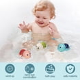 thumbnail image 6 of TAETOE Bath Toys for Toddlers 1-3, Cute Swimming Turtle Bath Toys for 1 2 Year Old Boy Girl Gifts, Water Pool Toys for Baby Toddler Toys Age 1-4, Wind-up Infant Bathtub Toys, 3 Pack, 6 of 6