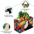 thumbnail image 3 of Toucan Large Capacity Reusable Foldable Oxford Cloth Storage Bin: Laundry Bag, Picnic Baskets, and Shopping Bag, 3 of 7