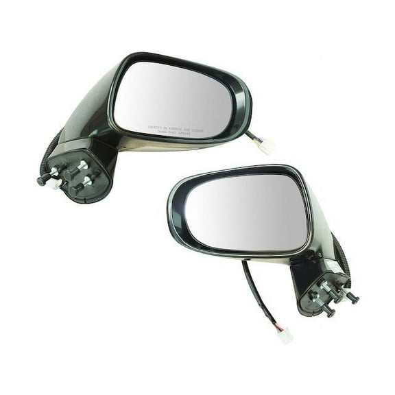 Door Mirror Set 2 Piece - Compatible with 2010 - 2012 ES350 2011