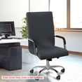 thumbnail image 2 of Stretch Home Office Computer Desk Chair Seat Cover Armchair Protector Rotating Chair Slipcoves, 2 of 9