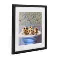 thumbnail image 3 of Stupell Industries Guinea Pigs Sink Black Framed Print Under Glass design by Jim Baldwin, 13 x 13, 3 of 10
