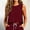 c01Red, variant on JGGSPWM Linen Tank Tops for Women Trendy Summer Casual Sleeveless Blouse Vest Loose Fit Crewneck Cropped Blouse Tank Tops Green S