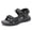 Black-b, variant on Rumpra Men's Hiking Sandals, Casual Wear Open Toe Water Shoes, Sport Sandals with Adjustable Straps, for Outdoor Beach Walking
