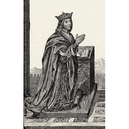 Ferdinand V Called Ferdinand the Catholic Born 1452 Died 1516 King of Castile 1474 to 1504 As Ferdinand Ii He Was Also 2 Poster Print - 22 x 36