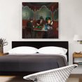 thumbnail image 2 of ARTCANVAS Players by Jacquet Backgammon Canvas Art Print by Jean Beraud - Size: 36" x 36" (0.75" Deep), 2 of 9