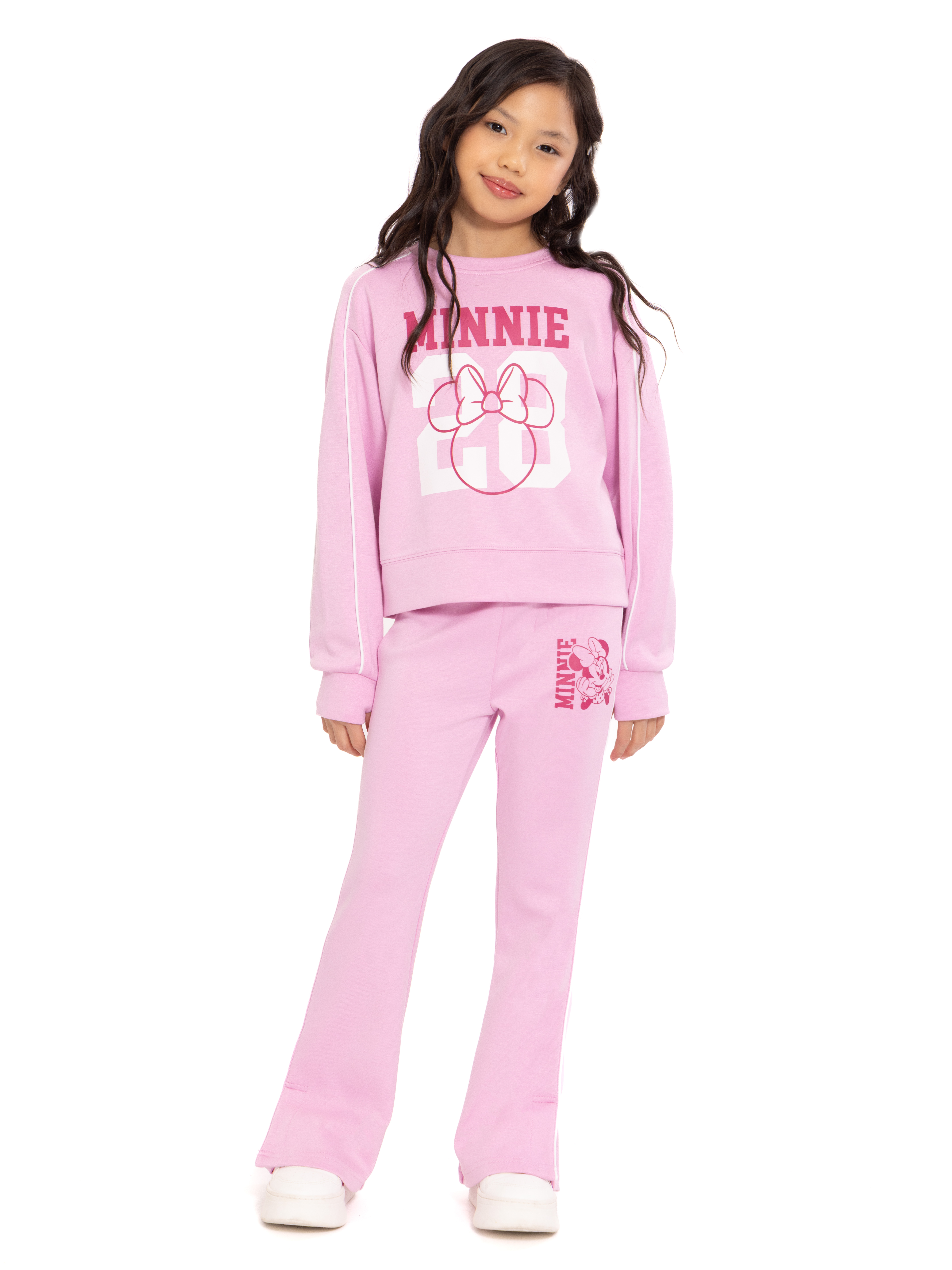 Minnie Mouse Toddler & Big Girls Active Graphic Scuba Pants, Sizes 12M-12