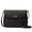 Black, variant on Women's Monica Small Flap Leather Crossbody Bag (Black)