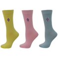 thumbnail image 1 of Women's Argyle Pattern Bamboo Crew Socks, 1 of 6