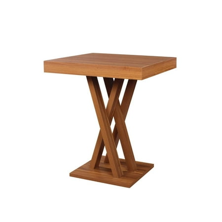 Walnut Island Light - Coaster Bar Table in Light Walnut