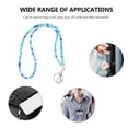 thumbnail image 4 of Weiweiguan 1pc Polymer Clay Lanyard Woman Beaded Necklace Hanging Chain Key Hanging Rope, 4 of 6