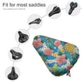 thumbnail image 3 of Tropical Fruits And Flowers Bike Seat Cover Waterproof and Dustproof Adjustable Soft Saddle Cushion Covers, 3 of 7