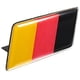 thumbnail image 5 of Insignia de aluminio con la bandera de Francia para parrilla de coche, pegatina decorativa universal, 5 of 5