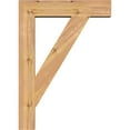 thumbnail image 3 of Ekena Millwork 3 1/2"W x 20"D x 28"H Traditional Block Smooth Bracket, Western Red Cedar, 3 of 25