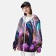 thumbnail image 3 of Balery Beautiful Flower Blue Bird Sudadera ligera de manga larga con capucha y protección solar UPF 50+ para hombre y mujer, ideal para pesca y running-3X-Large, 3 of 7