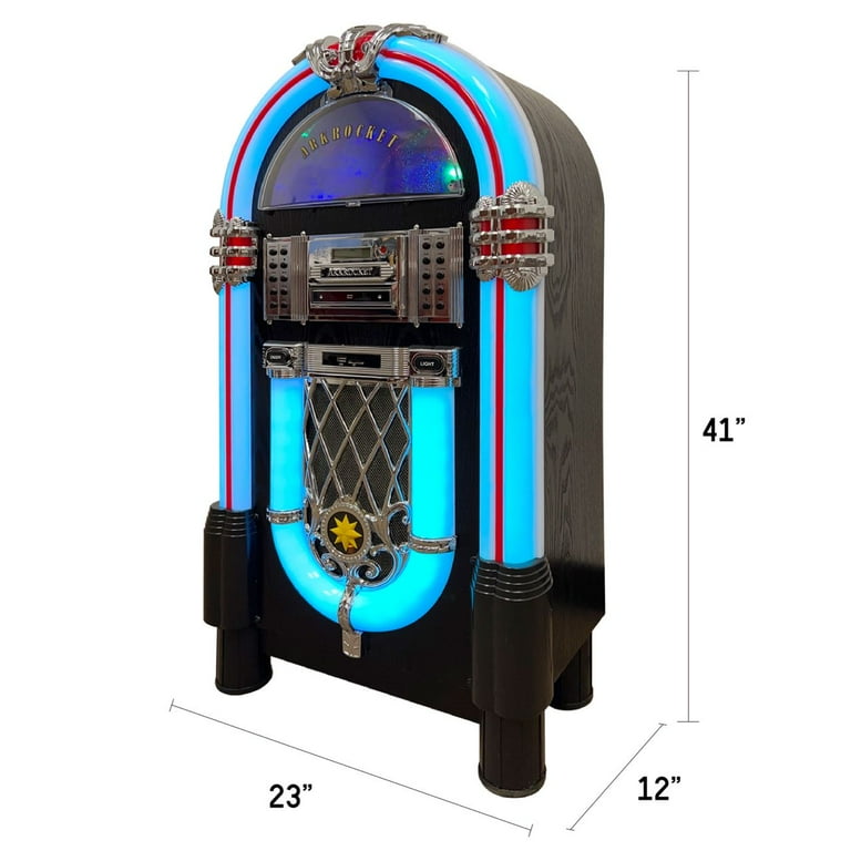 Arkrocket Taurus II Mid-Size Jukebox, Vinyl Record Player