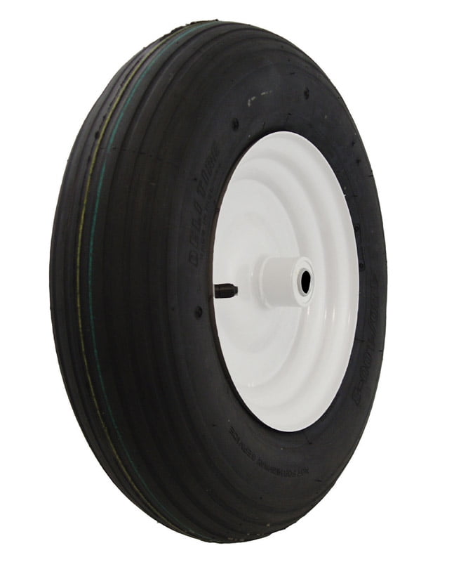 Marathon 8 in. Dia. x 16 in. Dia. 500 lb. capacity Offset Wheelbarrow Tire Plastic 1 pk