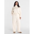 thumbnail image 2 of Scenario Women's Mock Neck Sweatshirt and Sweatpants Set, 2-Piece, Sizes XS-4X, 2 of 5