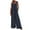 Gray, variant on Rutainlusire Women's Striped Jumpsuits with Pockets Sleeveless Loose Fit Fashion Wide Leg Trousers