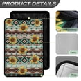thumbnail image 4 of Yuyamidu Aztec Sunflower RV Door Window Shade Cover Travel Trailer Motorhome Sun Shade Accessories RV Skylight Sunshade Camper Door Window Sunshade, 4 of 7