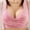 6-Rose Gold, variant on SELONE Everyday Bras for Women Push Up No Underwire Plus Size Front Closure Front Clip Zip Front Front Snap Front Hook Front Close Everyday for Sagging Breasts Soild Wire Free One Piece Pink M