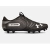 NEW Mens Under Armour Nitro Low MC Football Cleats Black / White Size 15 M