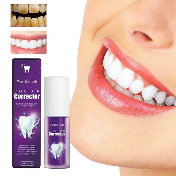 Pasta de dientes para blanquear los dientes cuidado de las encías eliminar el olor pasta de dientes 30ml cuidado de los dientes bucales