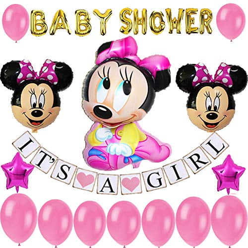 Minnie Mouse Baby Shower Decoration For Girl Pink Party Decoration Baby Girl Banner Baby Minnie Balloon Walmart Canada Minnie Mouse Baby Shower Decoration For Girl Pink Party Decoration Baby Girl Banner Baby Minnie Balloon Walmart Canada
