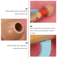 thumbnail image 2 of 2Pcs Wooden Horn Hooter Trumpet Instruments Music Toy Kids Early Educational Toy, 2 of 6