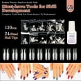 thumbnail image 6 of SAVILAND Practice Hand for Acrylic Nails: Flexible & Realistic Nail Practice Hand Mannequin Hand Silicone Nail Hand Practice with 120PCS Nail Tips Nail Glue for Beginners Manicure Training Home, 6 of 7