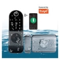 thumbnail image 3 of Tuya Control Home Waterproof Smart Fingerprint Door Lock Outdoor Keyless Wiring Free Biometric Electronic Lock Set, 3 of 5