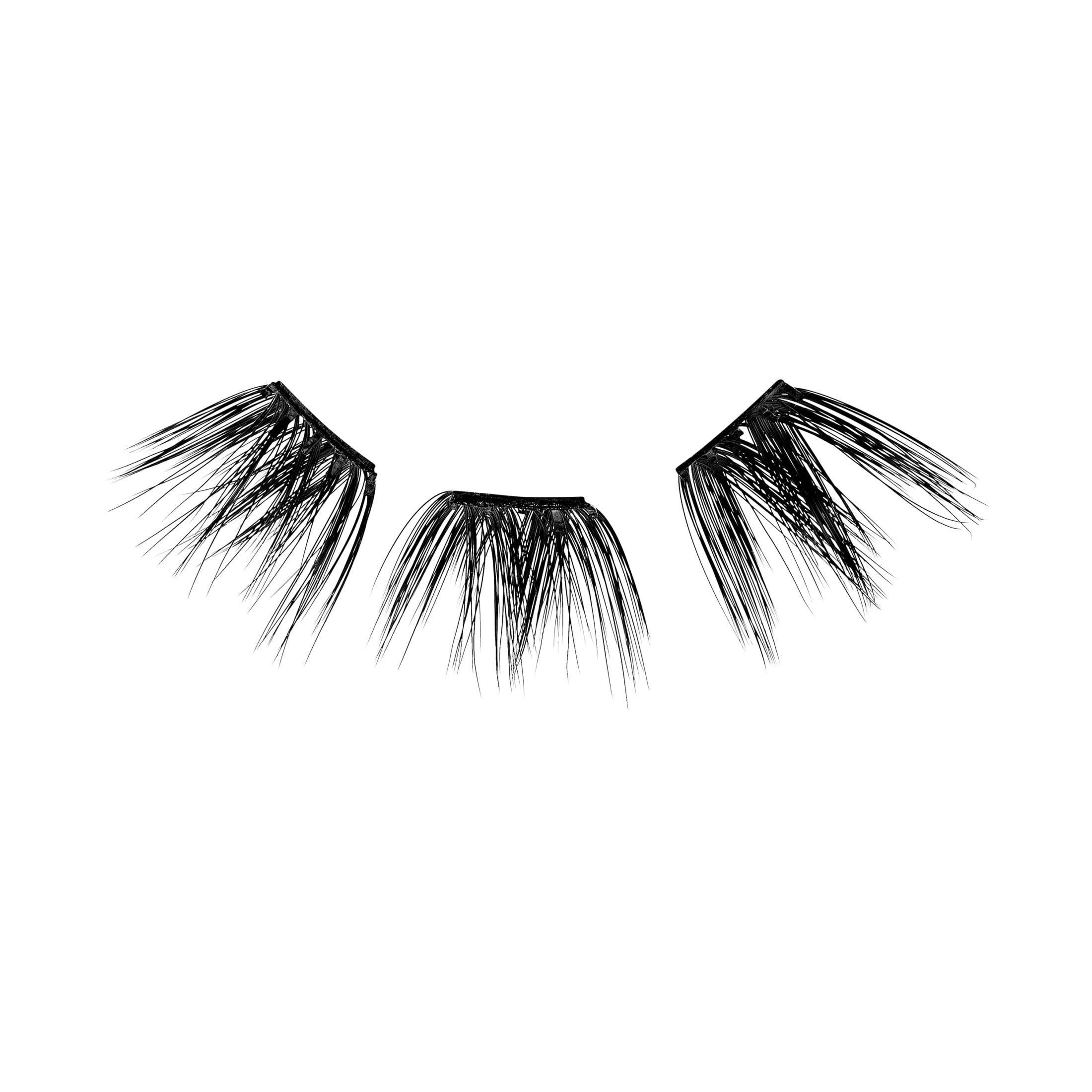 Kiss Impress Falsies Self Adhesive Eyelashes Holiday Gift Set, 36 Lash Clusters  - Volume
