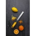 thumbnail image 5 of Microplane Premium Classic Series Zester - Durable Stainless Steel Citrus Grater for Lemon, Ginger, Garlic, and Spices with Sharp Blades and Ergonomic Handle, Dishwasher Safe - Yellow, 5 of 5