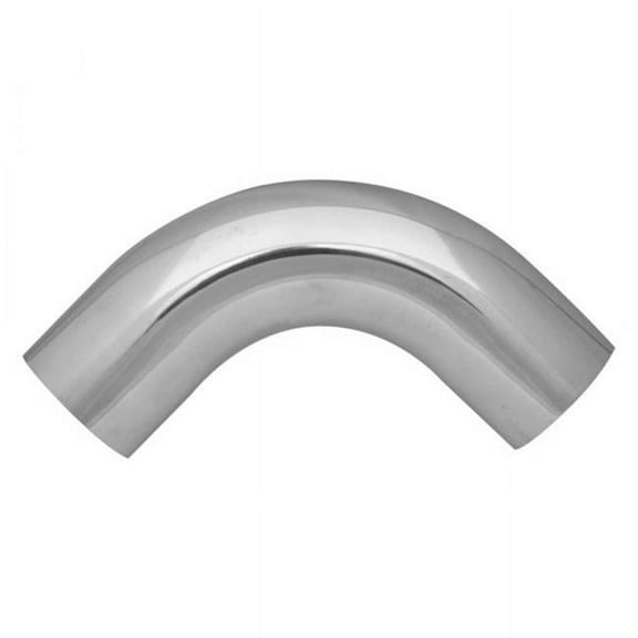 Vibrant Performance VIB2876 4 in. OD Aluminum 90 deg Polished Bend Pipe