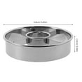 thumbnail image 2 of RENACLIPY 2Pcs Silver Doughnut Mould For Baking Home Users Doughnut Making Tools For Birthday Party, 2 of 8