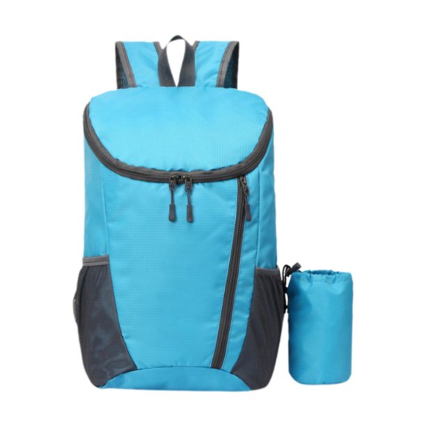 Mochila de Senderismo Perfecl Compacta Grande Plegable Azul