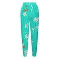 thumbnail image 4 of Sweatpants for Women Fall and Winter Elastic Waisted Casual Print Loose Joggers Comfy Ankle Pants, 4 of 5