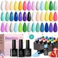 thumbnail image 1 of Set de esmaltes de uñas en gel Beetles Spring, 20 colores, 23 unidades, 1 of 6