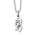 thumbnail image 4 of Stainless Steel Dragon Necklace Mens Jewelry 22" New, 4 of 4