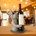 thumbnail image 5 of Creative Luxury Wine Rack Living Room Wine Cabinet Decorations Gift (Grey), 5 of 5